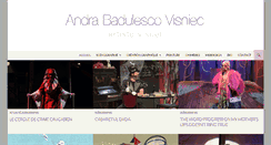 Desktop Screenshot of andra-badulesco.visniec.com